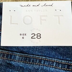 NWT Loft Denim Shorts 28/6